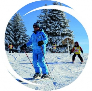  Clases privadas de esquí para niños 